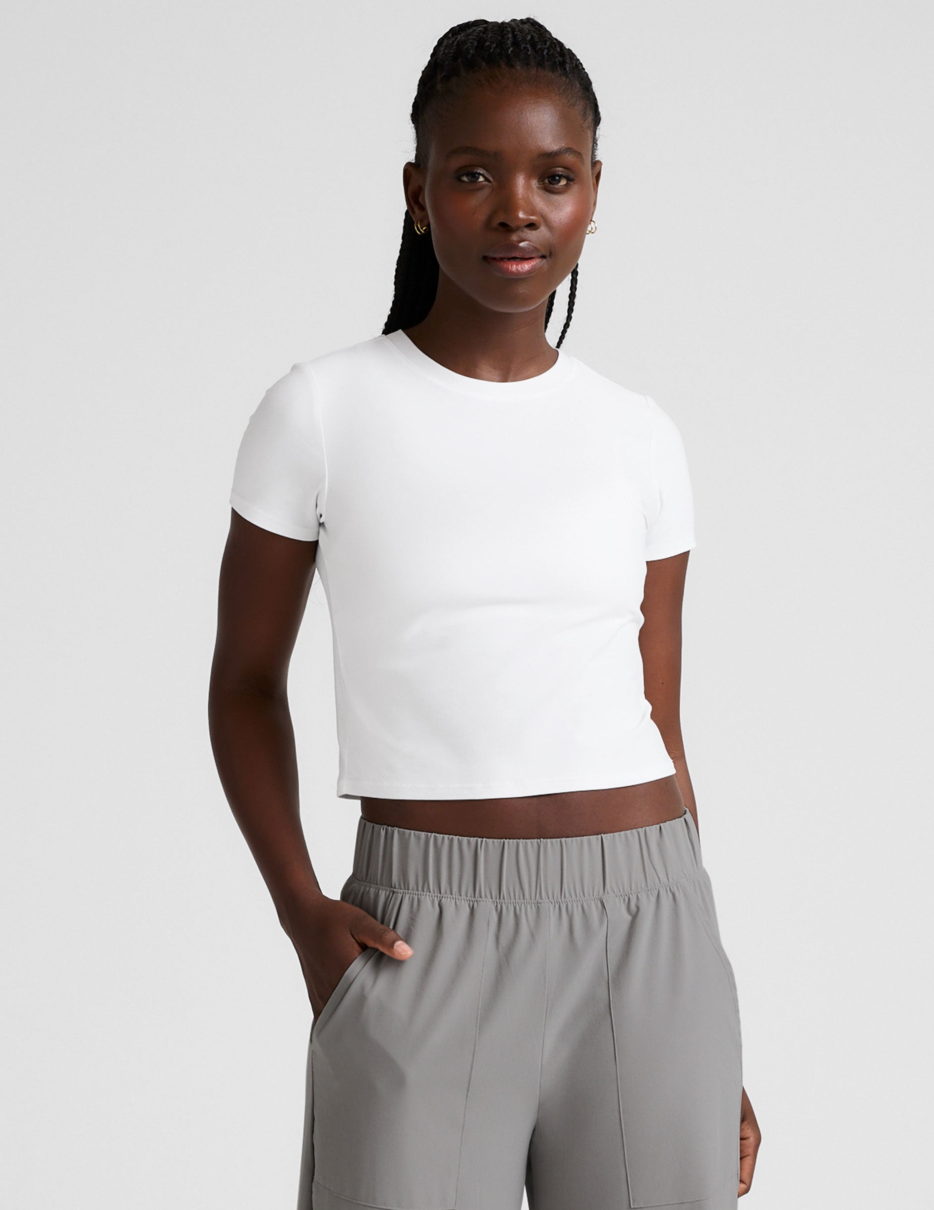 Featherweight Cropped Tee - Image 2