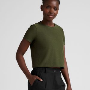 Featherweight Supreme Cropped Tee