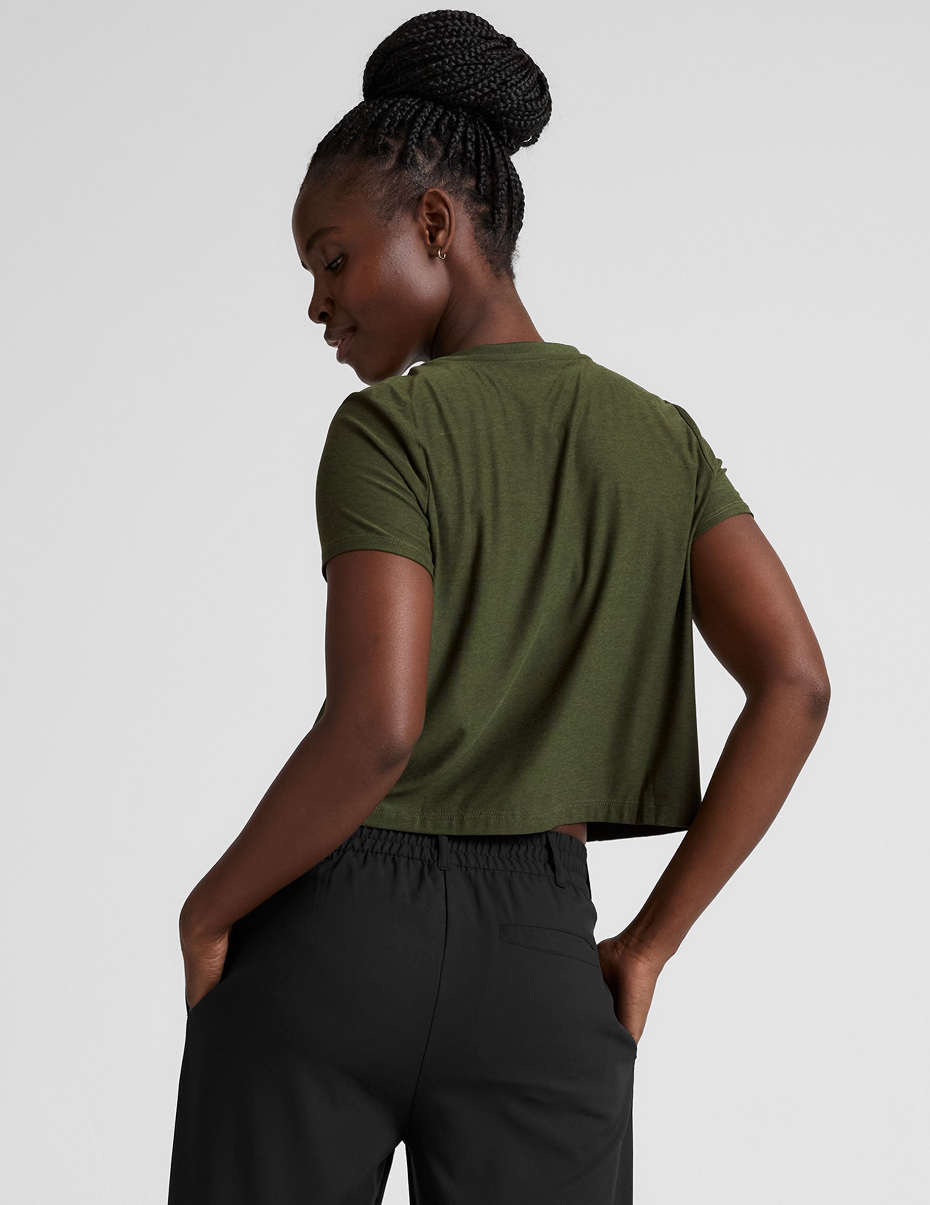 Featherweight Supreme Cropped Tee - Image 3