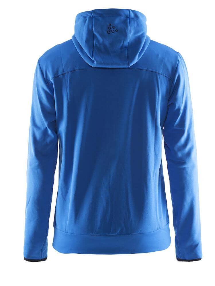 Men's Leisure Full Zip Hoodie - SWEDEN BLUE - Image 2