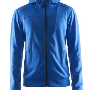 Men's Leisure Full Zip Hoodie - SWEDEN BLUE