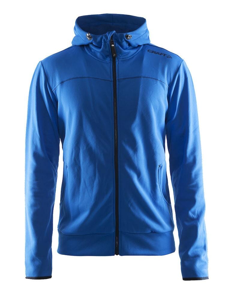 Men's Leisure Full Zip Hoodie - SWEDEN BLUE