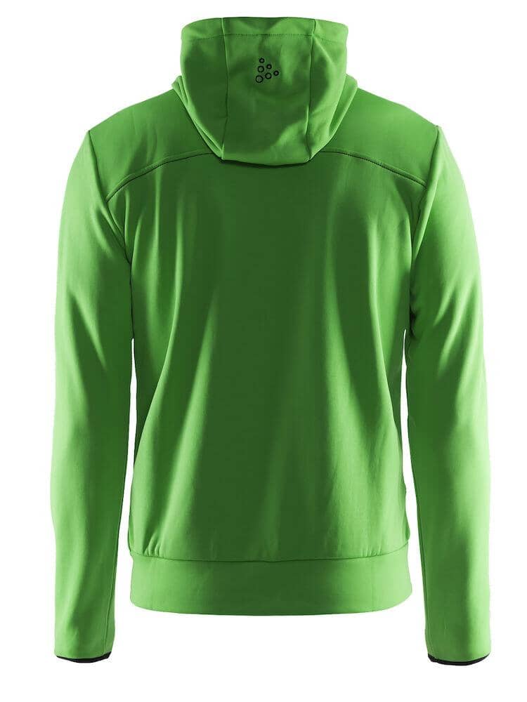 Men's Leisure Full Zip Hoodie - CRAFT GREEN - Image 2