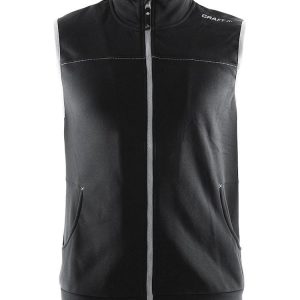 Men's Leisure Vest - BLACK/PLATINUM