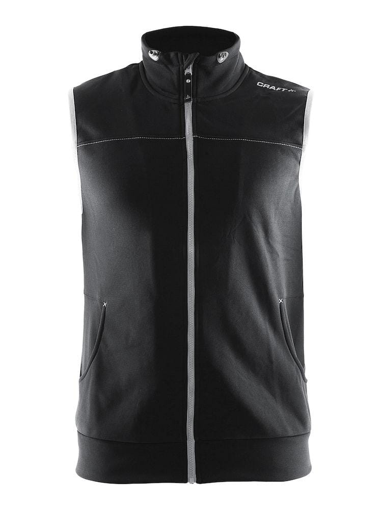 Men's Leisure Vest - BLACK/PLATINUM