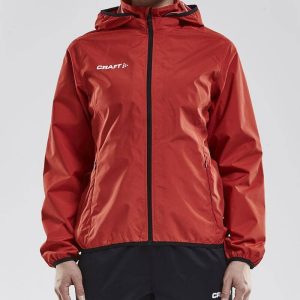 Women's Craft Jacket Rain - BRIGHT RED