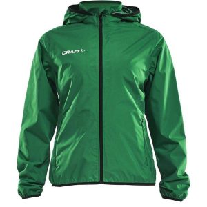 Women's Craft Jacket Rain - TEAM GREEN