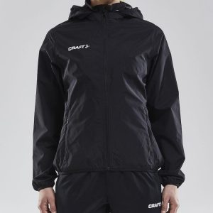 Women's Craft Jacket Rain - BLACK