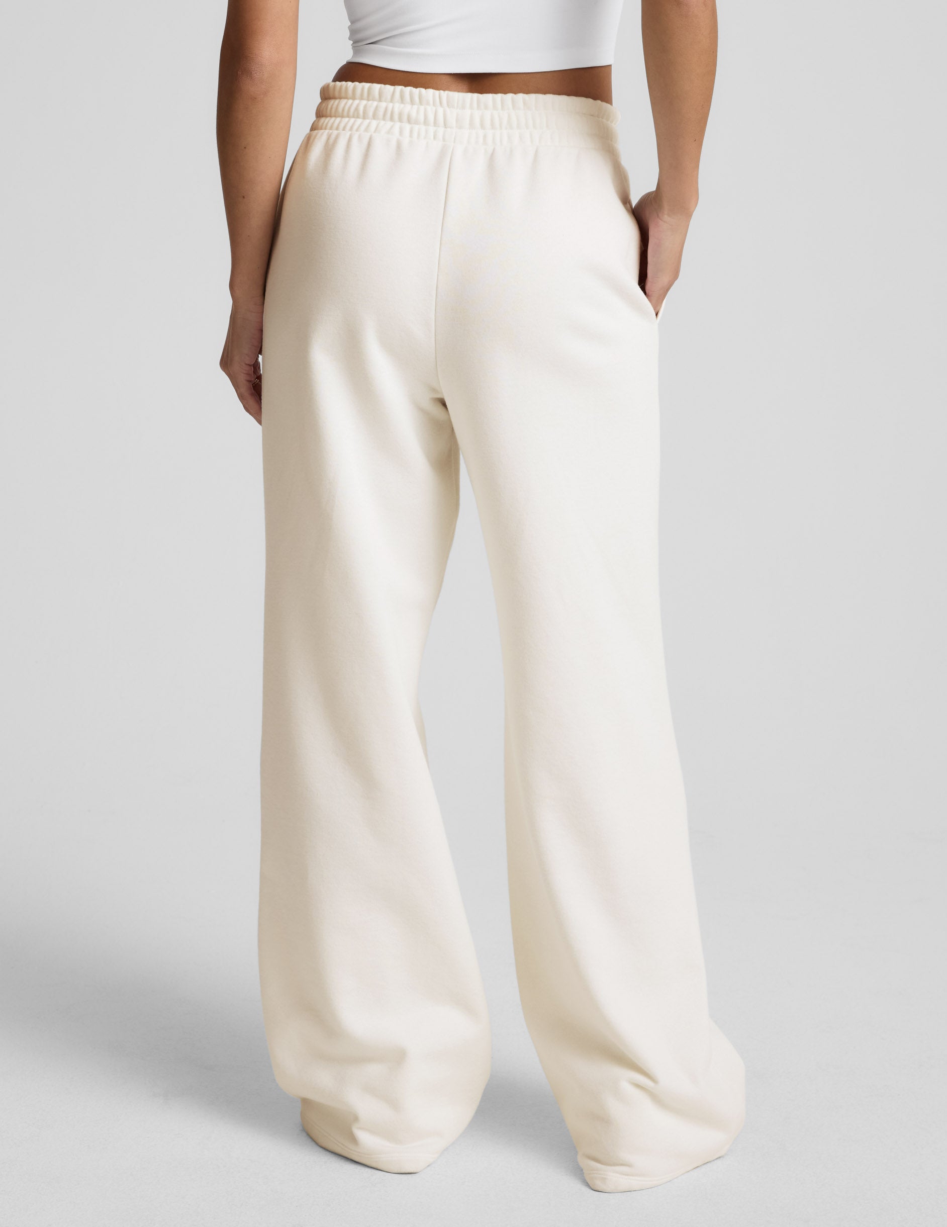 LuxeFleece? Pintuck Wide Leg Pant - Image 5