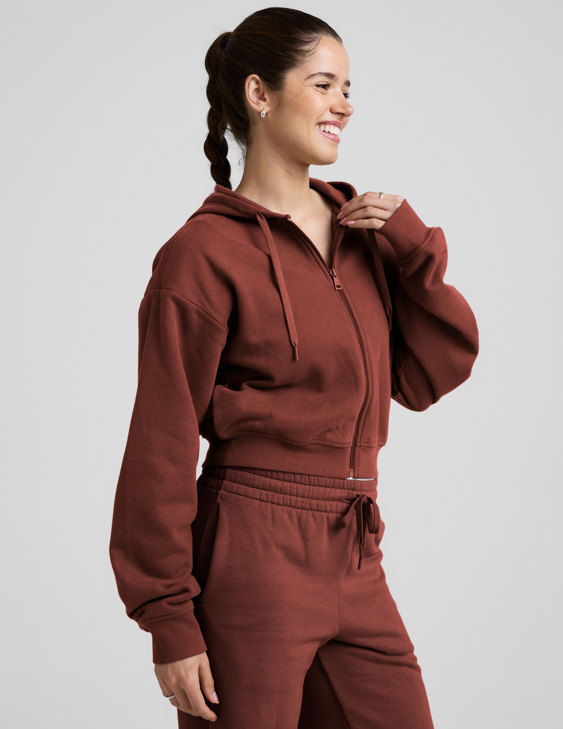 LuxeFleece? Zip Up Hoodie - Image 3
