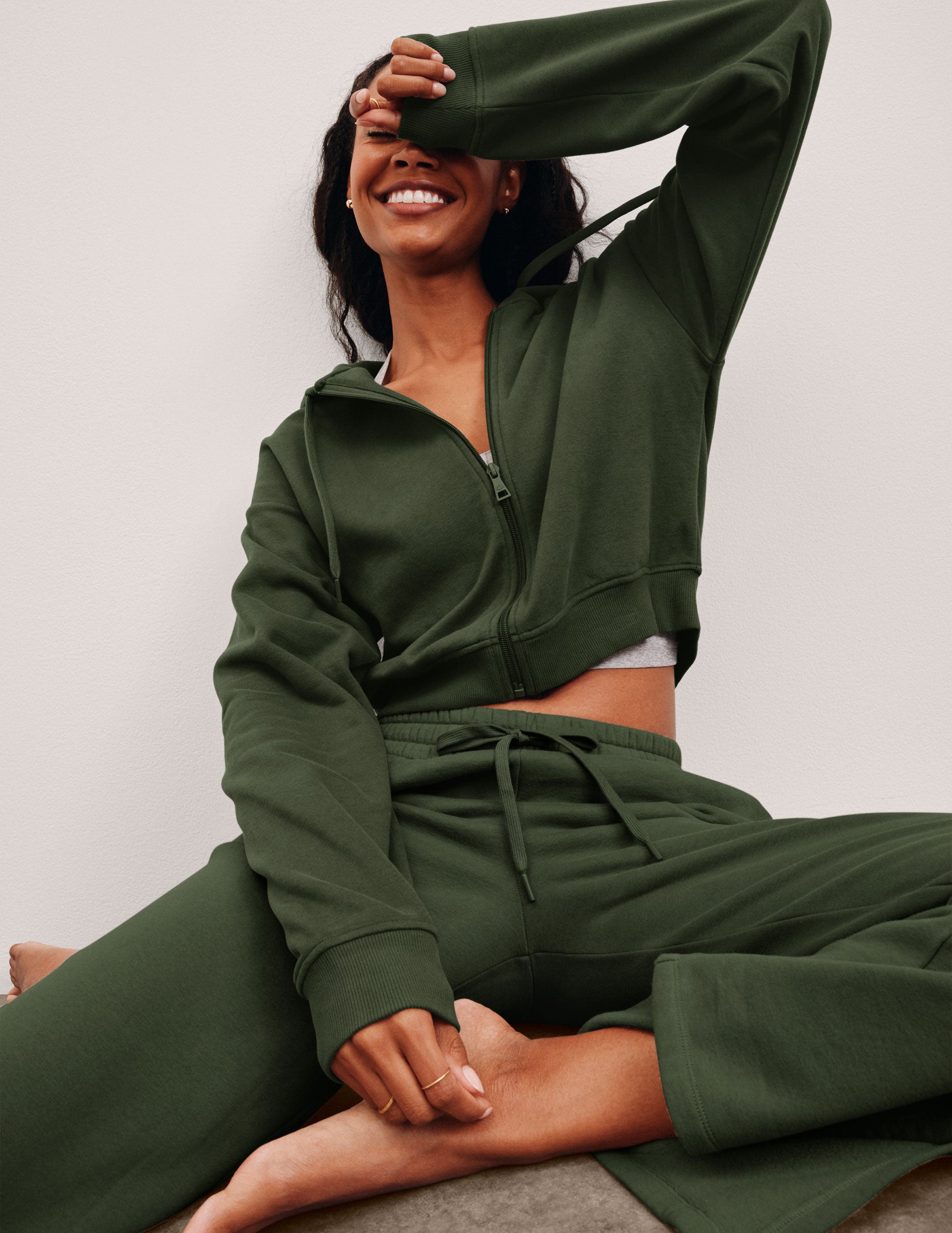 LuxeFleece? Zip Up Hoodie - Image 2