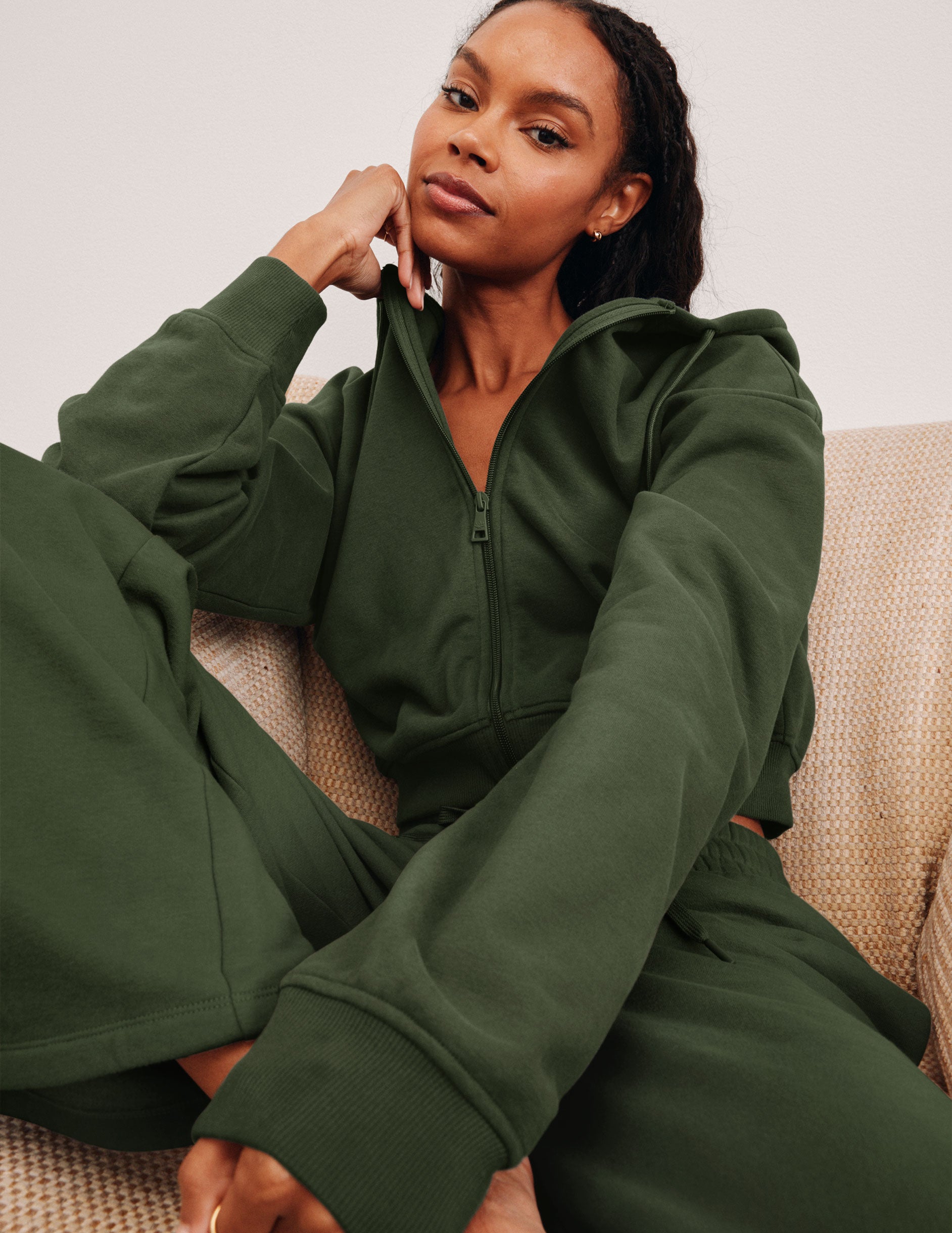 LuxeFleece? Zip Up Hoodie - Image 3
