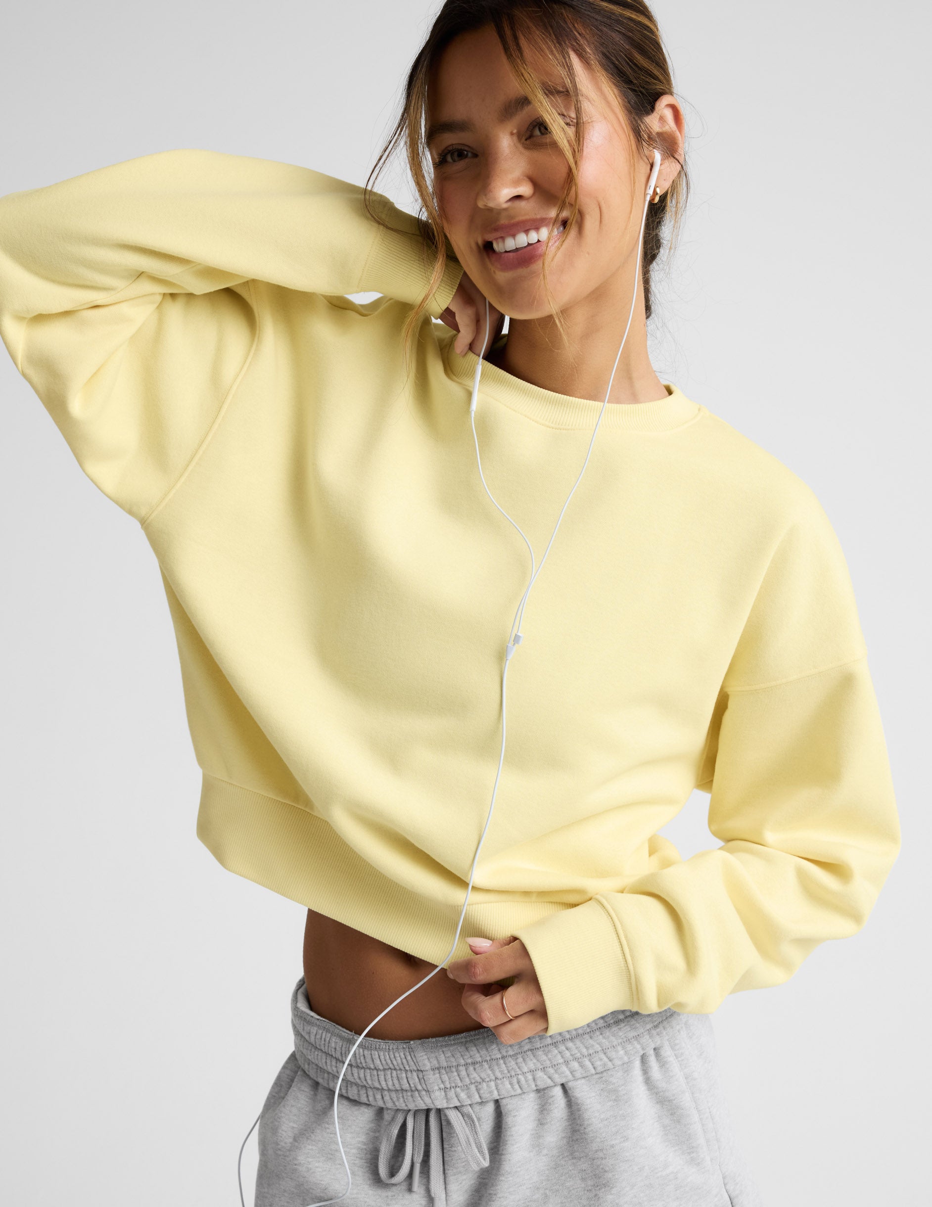 LuxeFleece? Crewneck Sweatshirt - Image 2