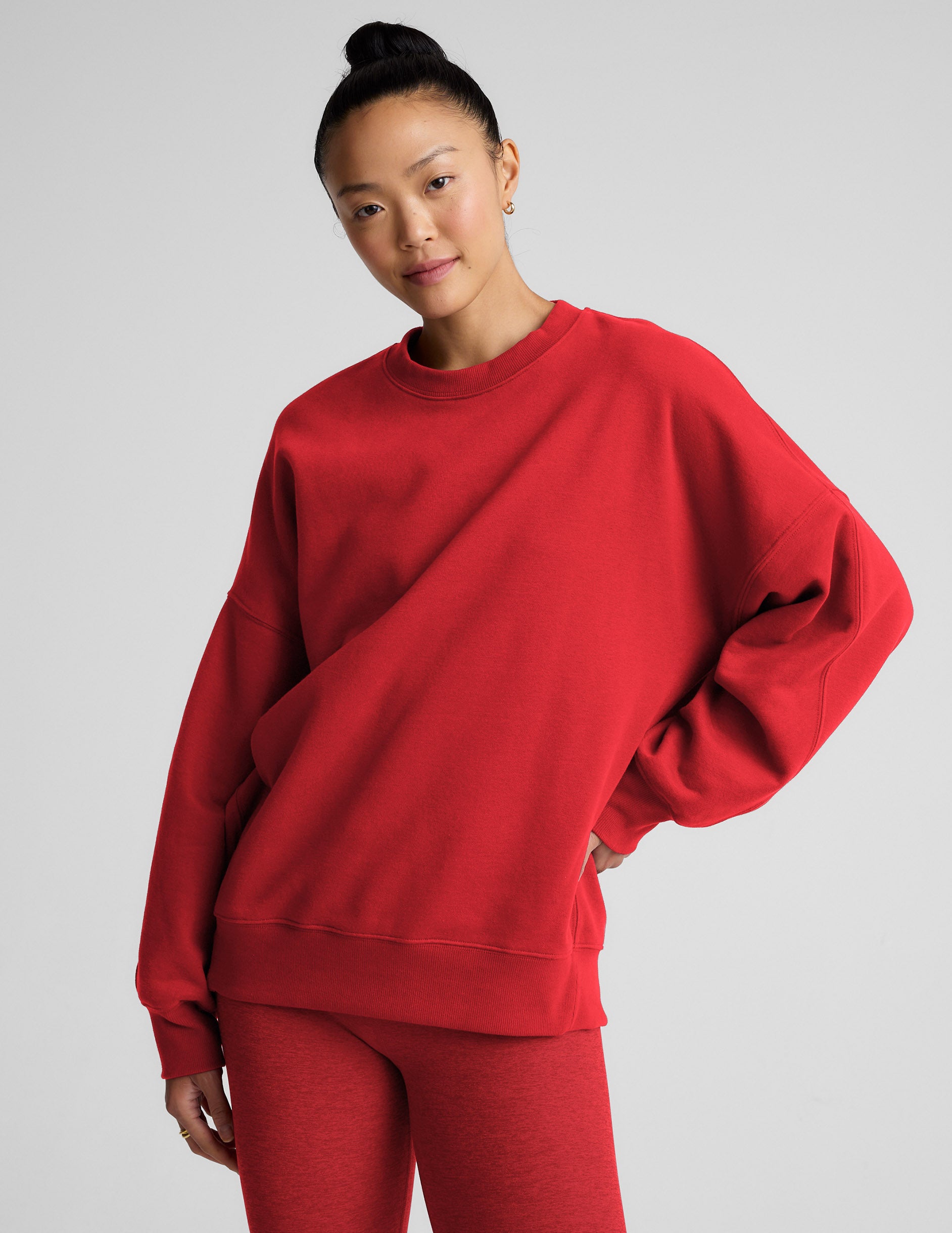 LuxeFleece? Oversized Sweatshirt - Image 2