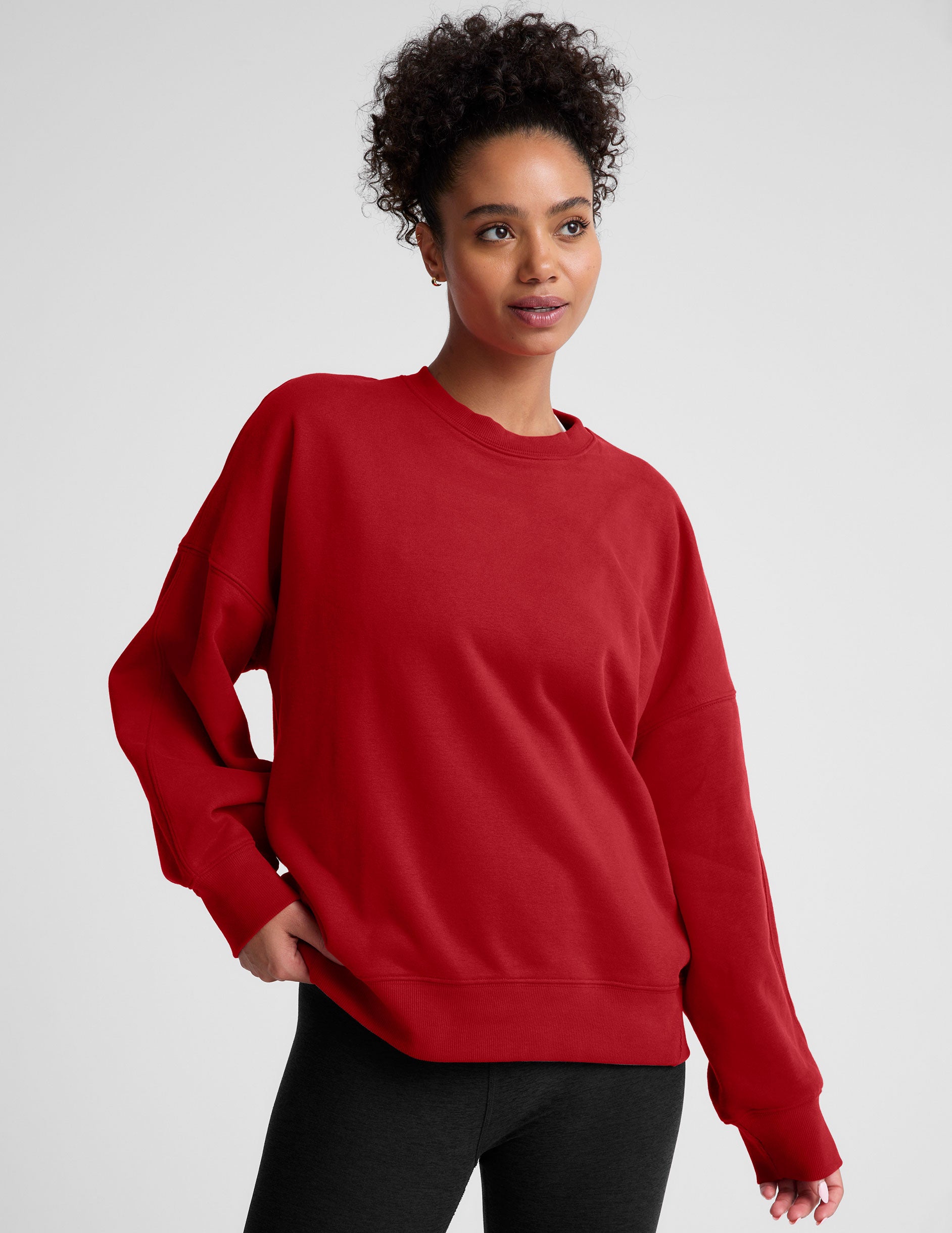 LuxeFleece? Oversized Sweatshirt - Image 3