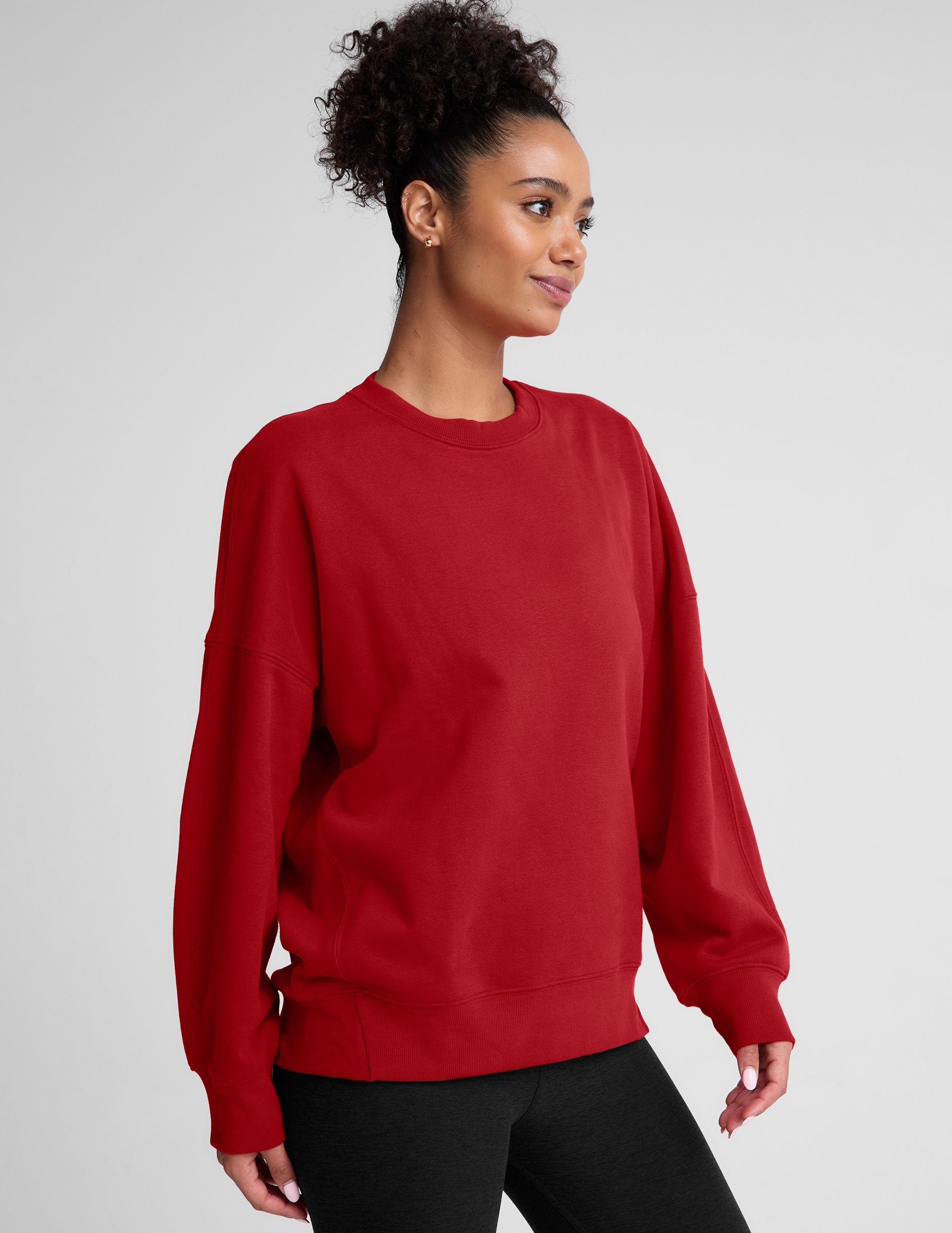 LuxeFleece? Oversized Sweatshirt - Image 4