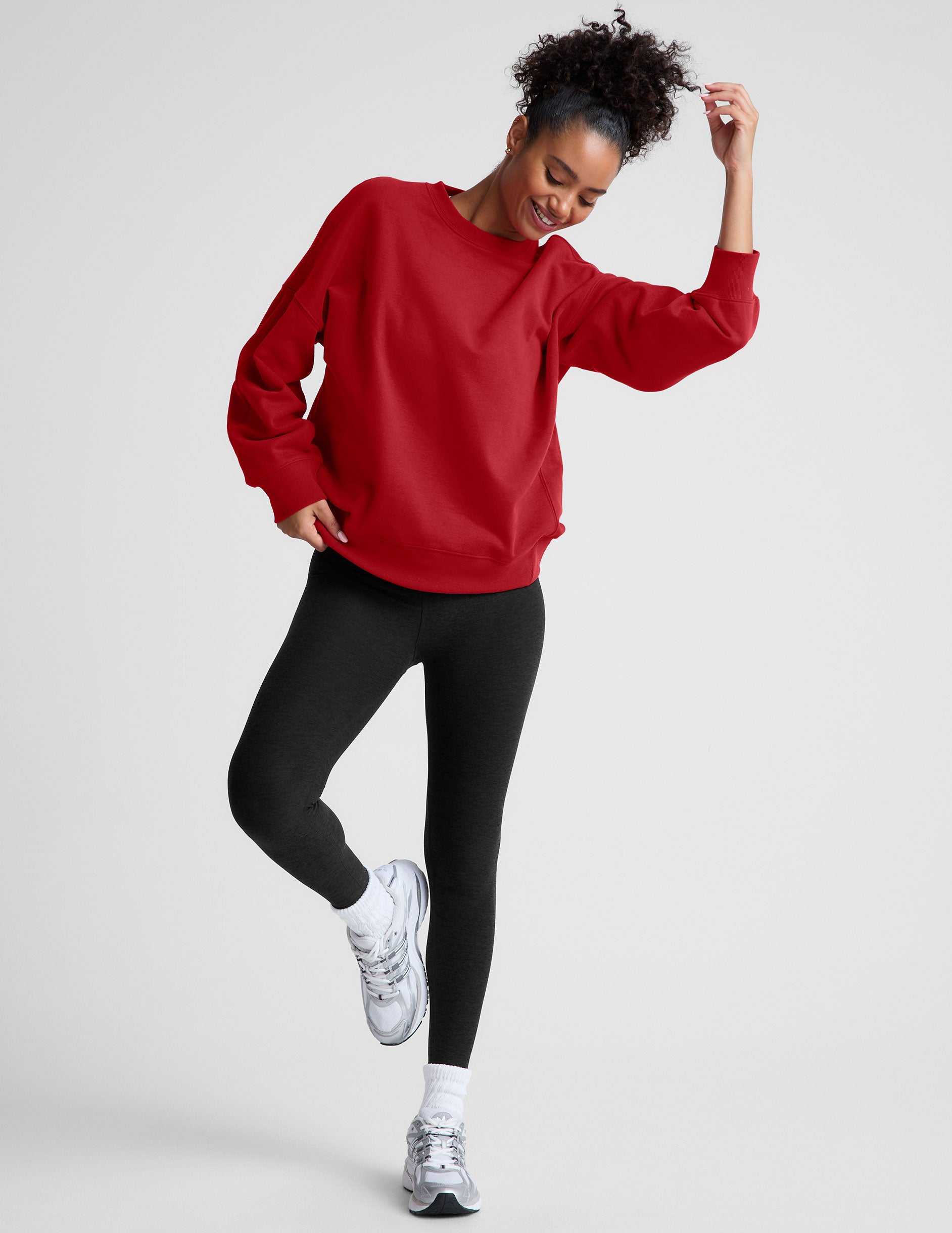 LuxeFleece? Oversized Sweatshirt - Image 6