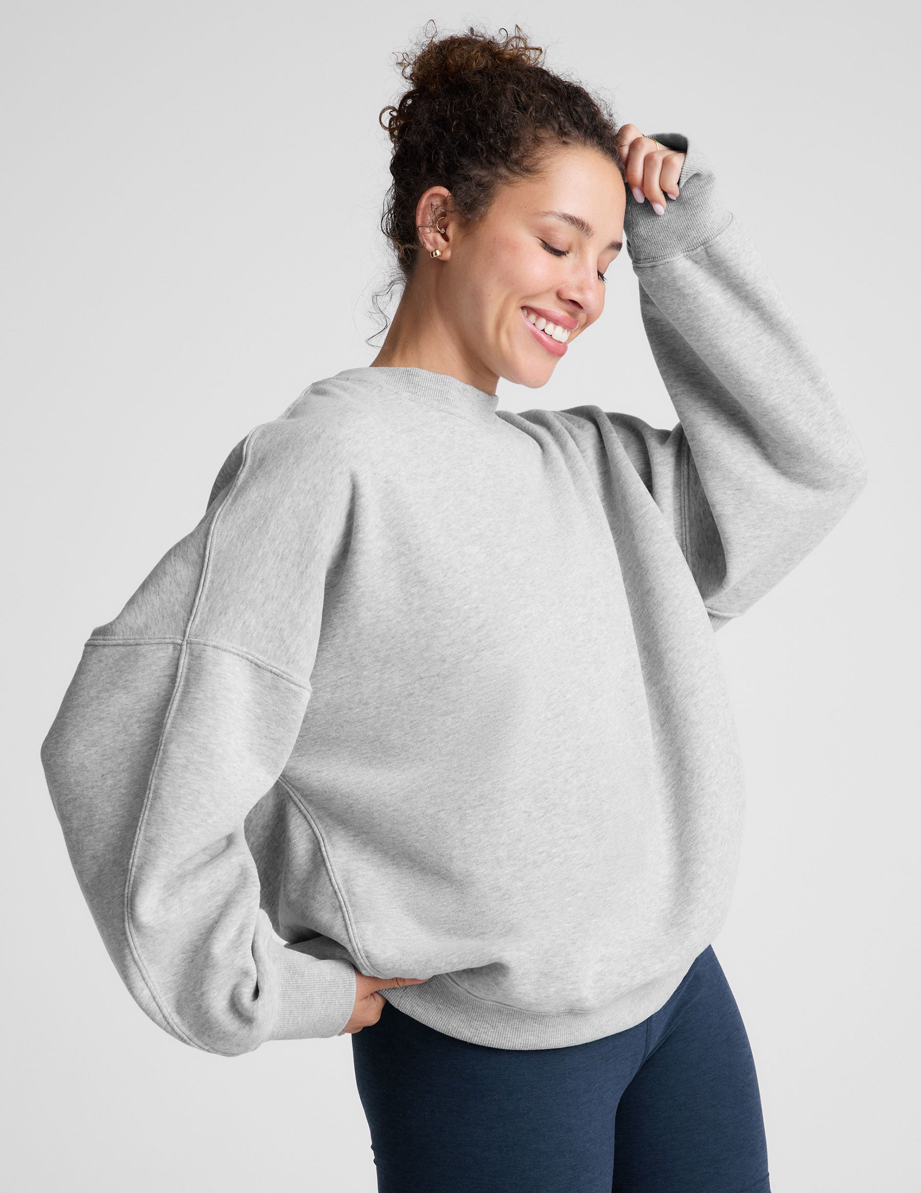 LuxeFleece? Oversized Sweatshirt - Image 5
