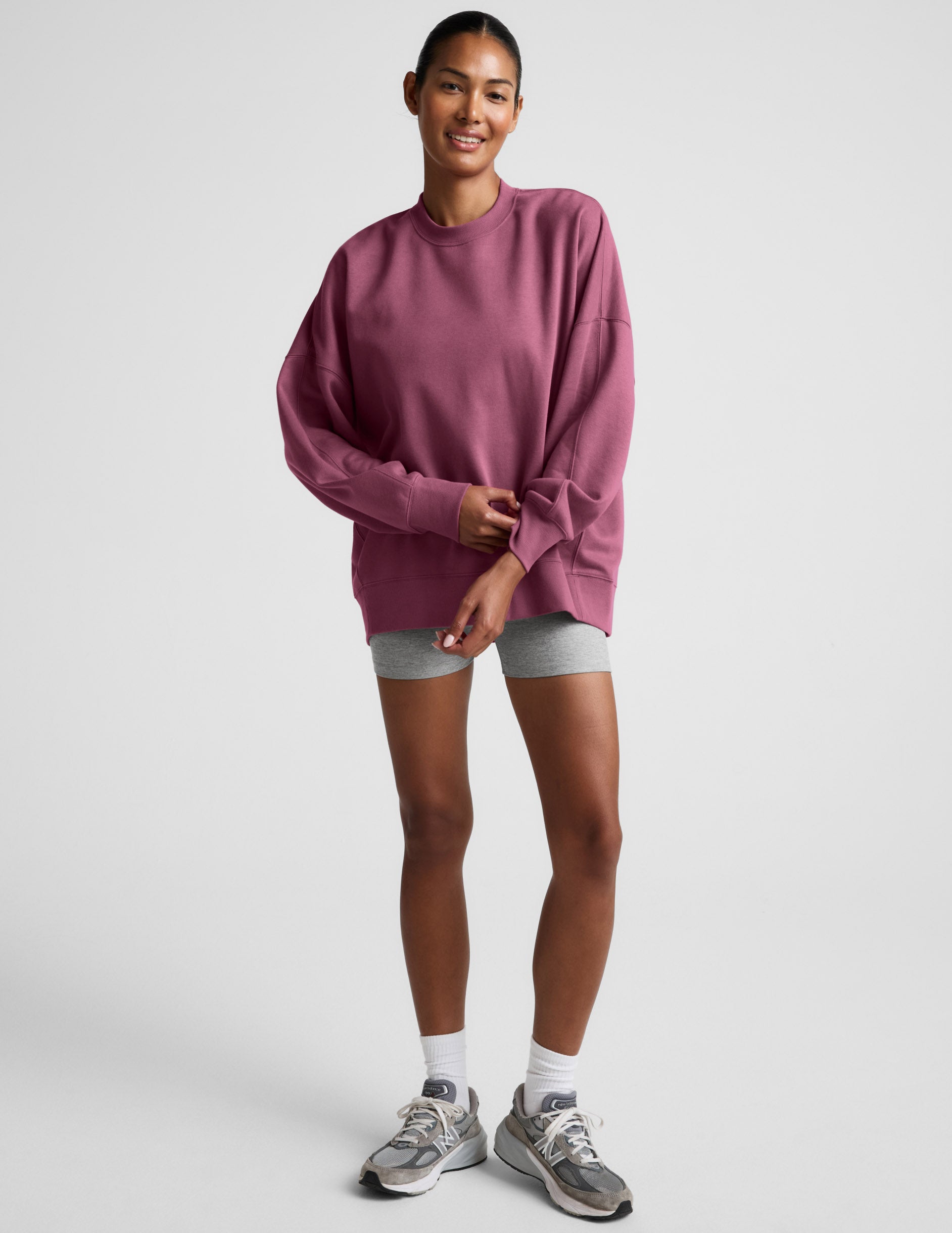 LuxeFleece? Oversized Sweatshirt - Image 4