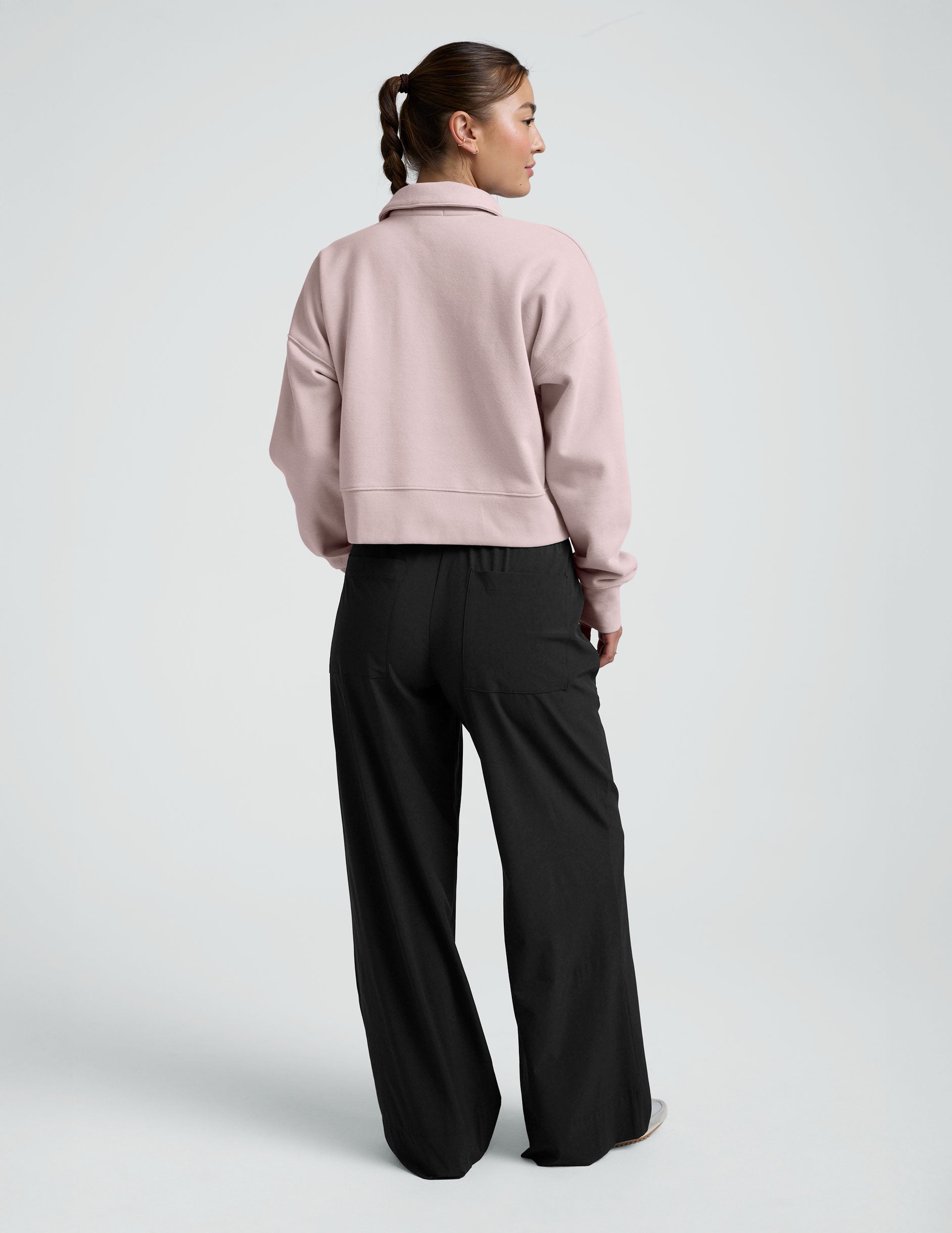 LuxeFleece? Collared Sweatshirt - Image 4