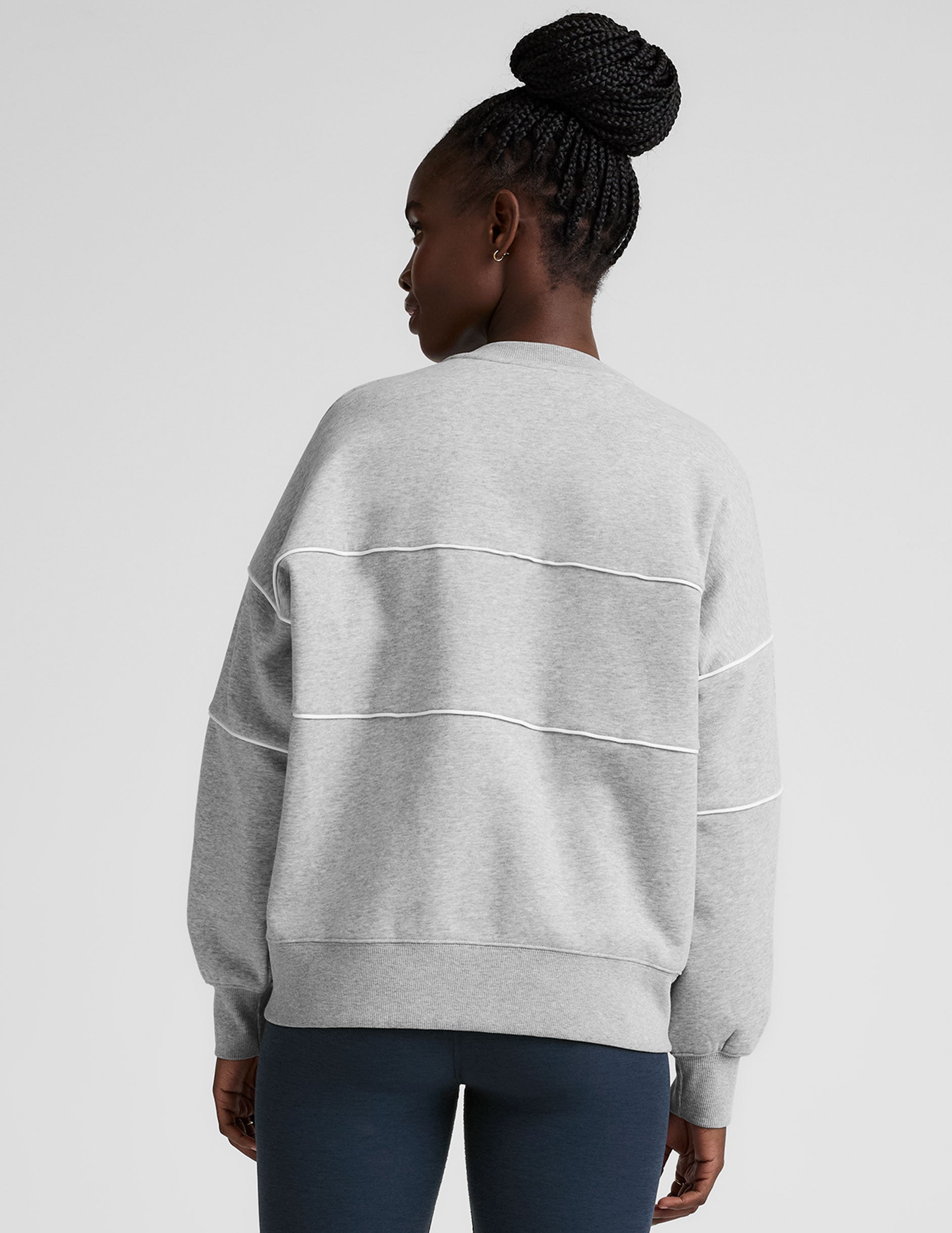 LuxeFleece? Piper Boxy Sweatshirt - Image 4
