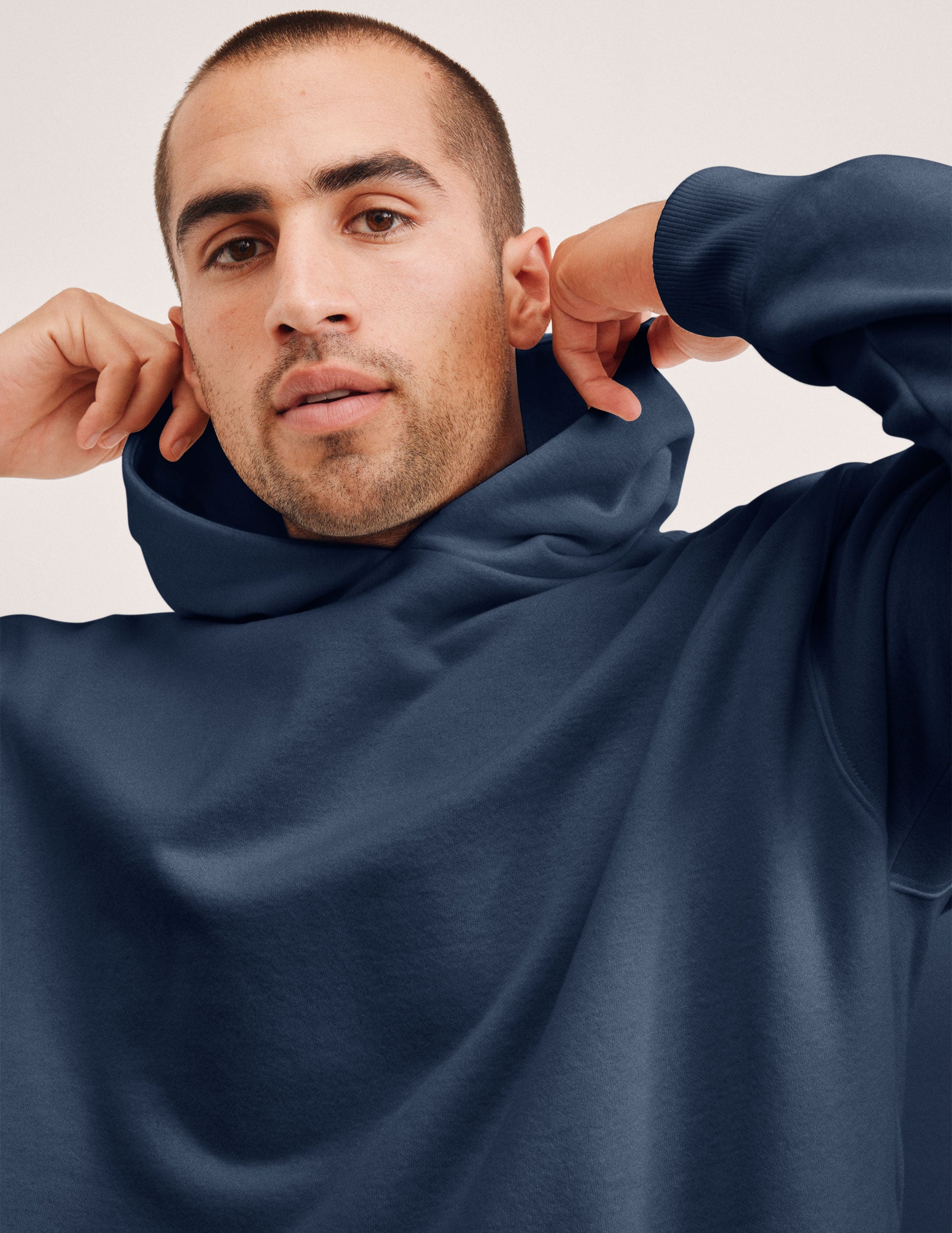 LuxeFleece? Classic Men's Hoodie - Image 3