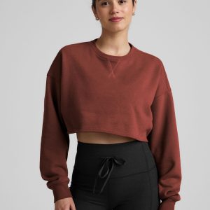 LuxeFleece? Cropped Sweatshirt