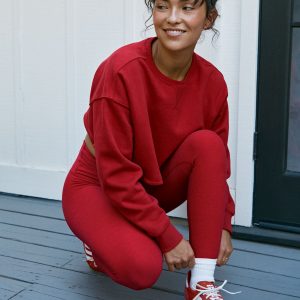LuxeFleece? Cropped Sweatshirt