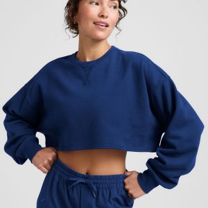 LuxeFleece? Cropped Sweatshirt