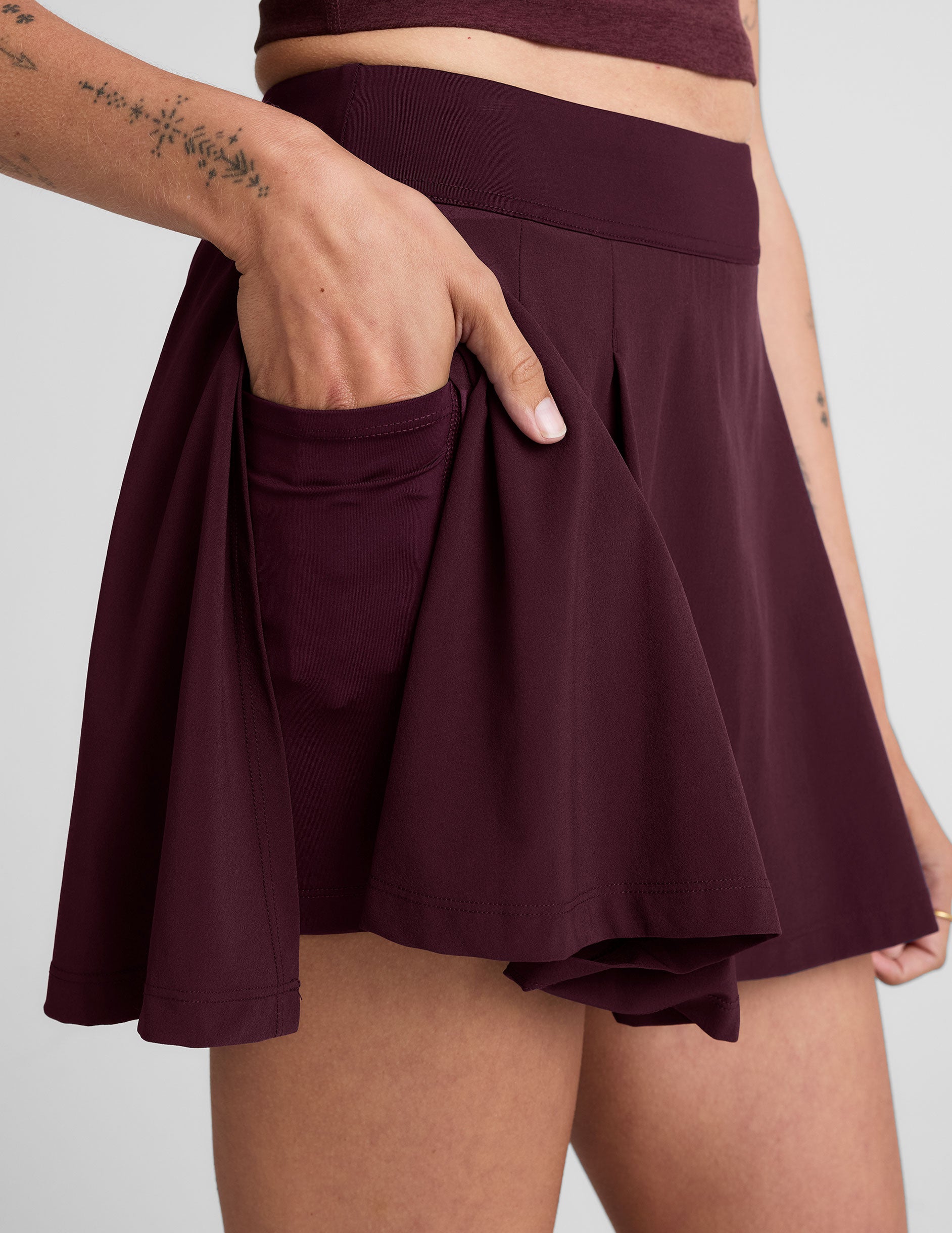 Score Pleated Skirt - Image 4