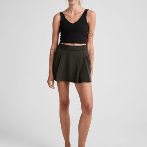 Score Pleated Skirt