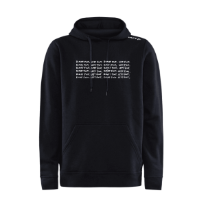 Unisex Team Rivs Hoodie - BLK-RFLF