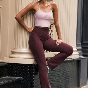 Spacedye? High Waisted Practice Pocket Bootcut Pant 31