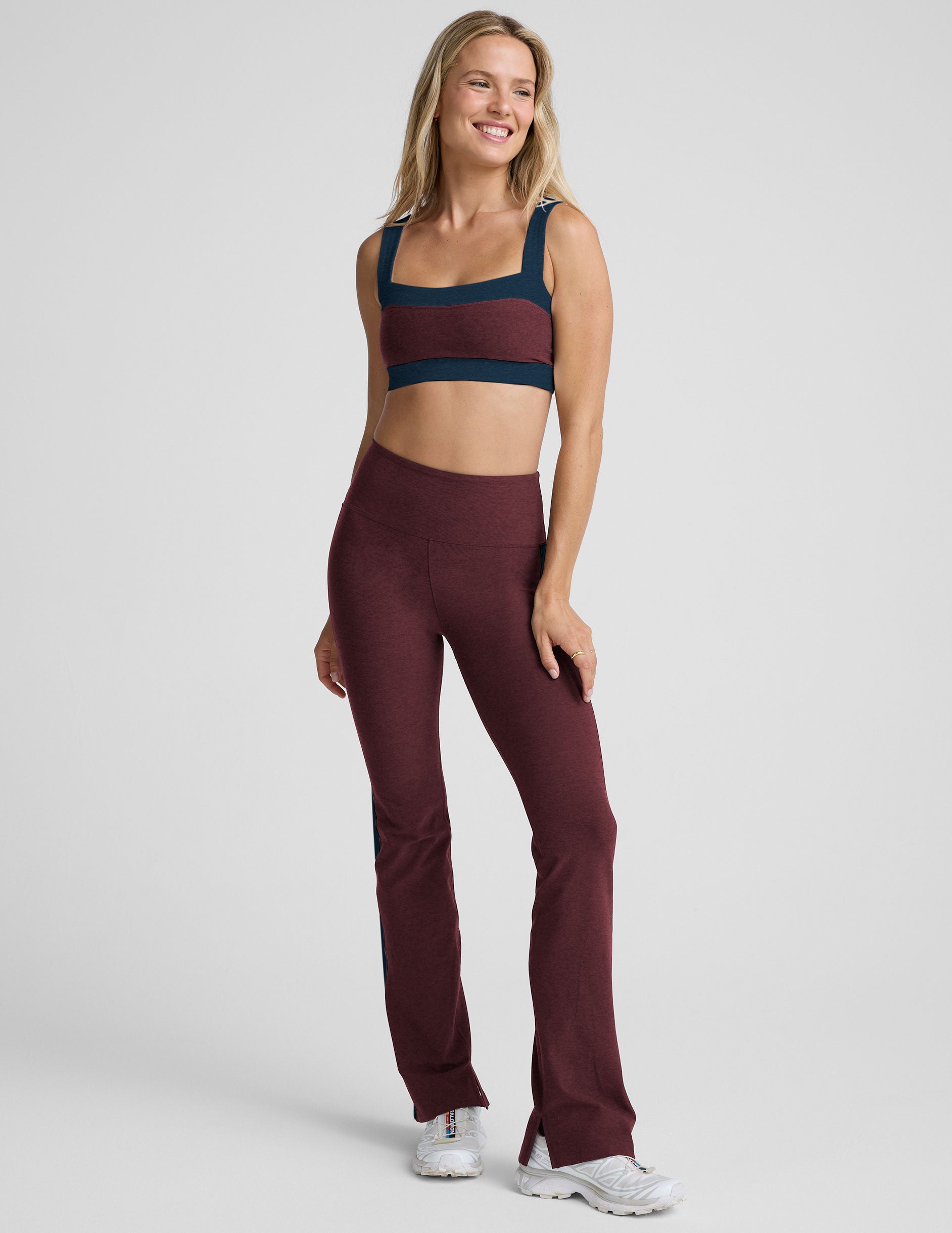 Spacedye? Gemini Colorblock Side Slit Pant