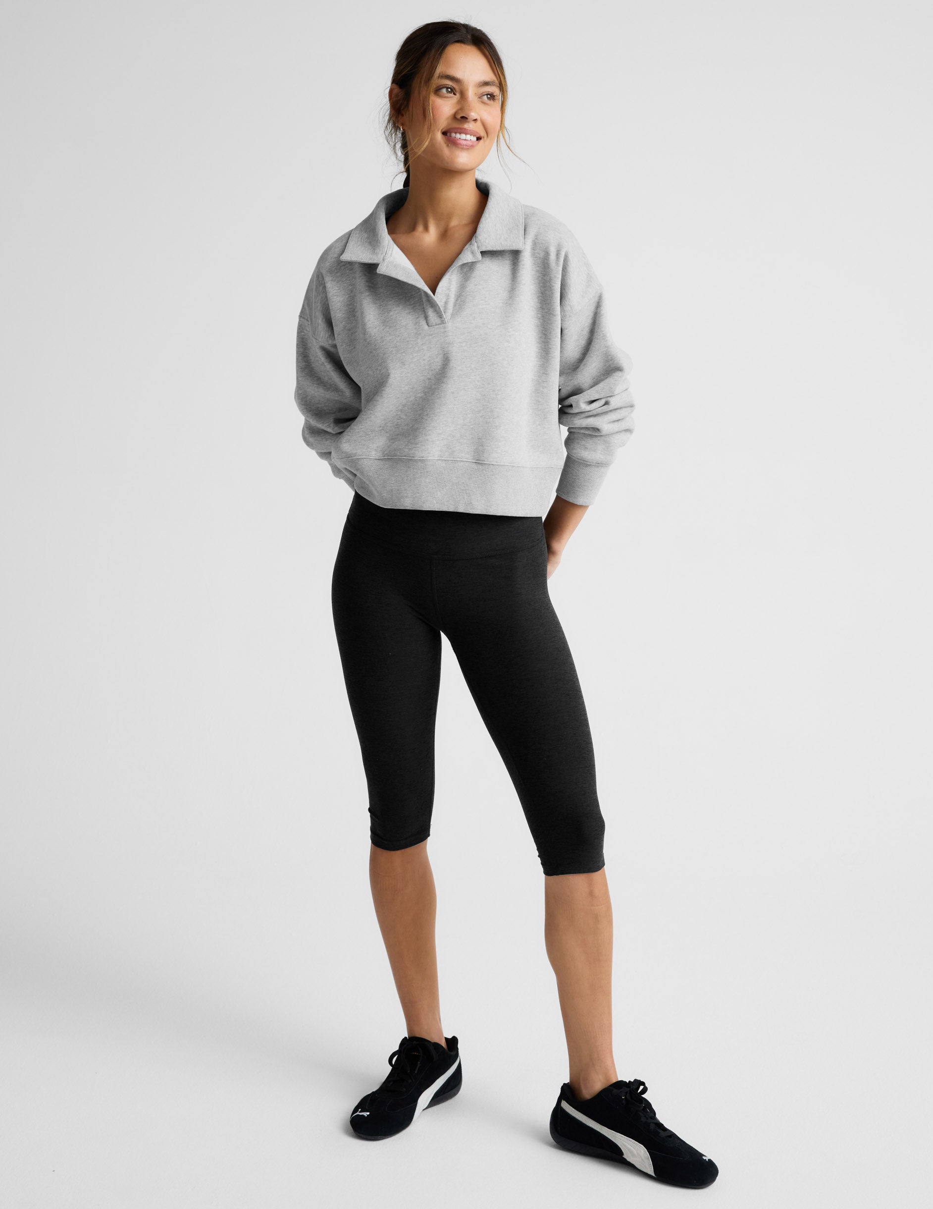 Spacedye? Pedal Pusher High Waisted Legging