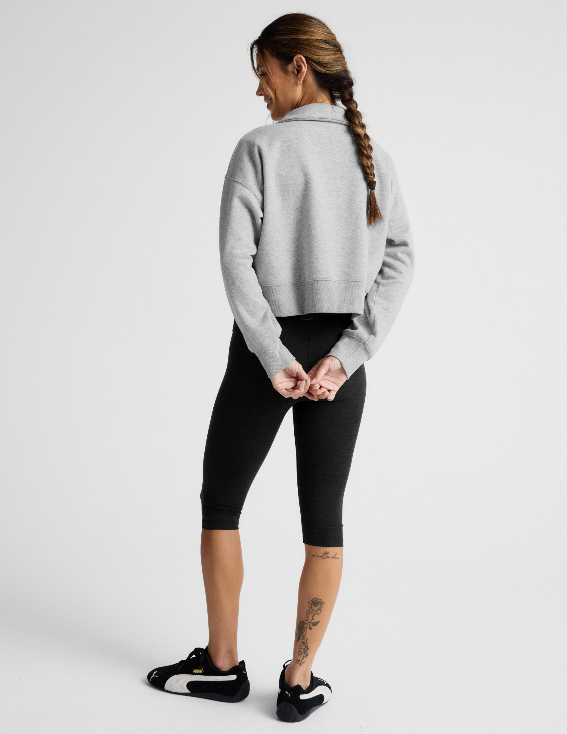 Spacedye? Pedal Pusher High Waisted Legging - Image 3