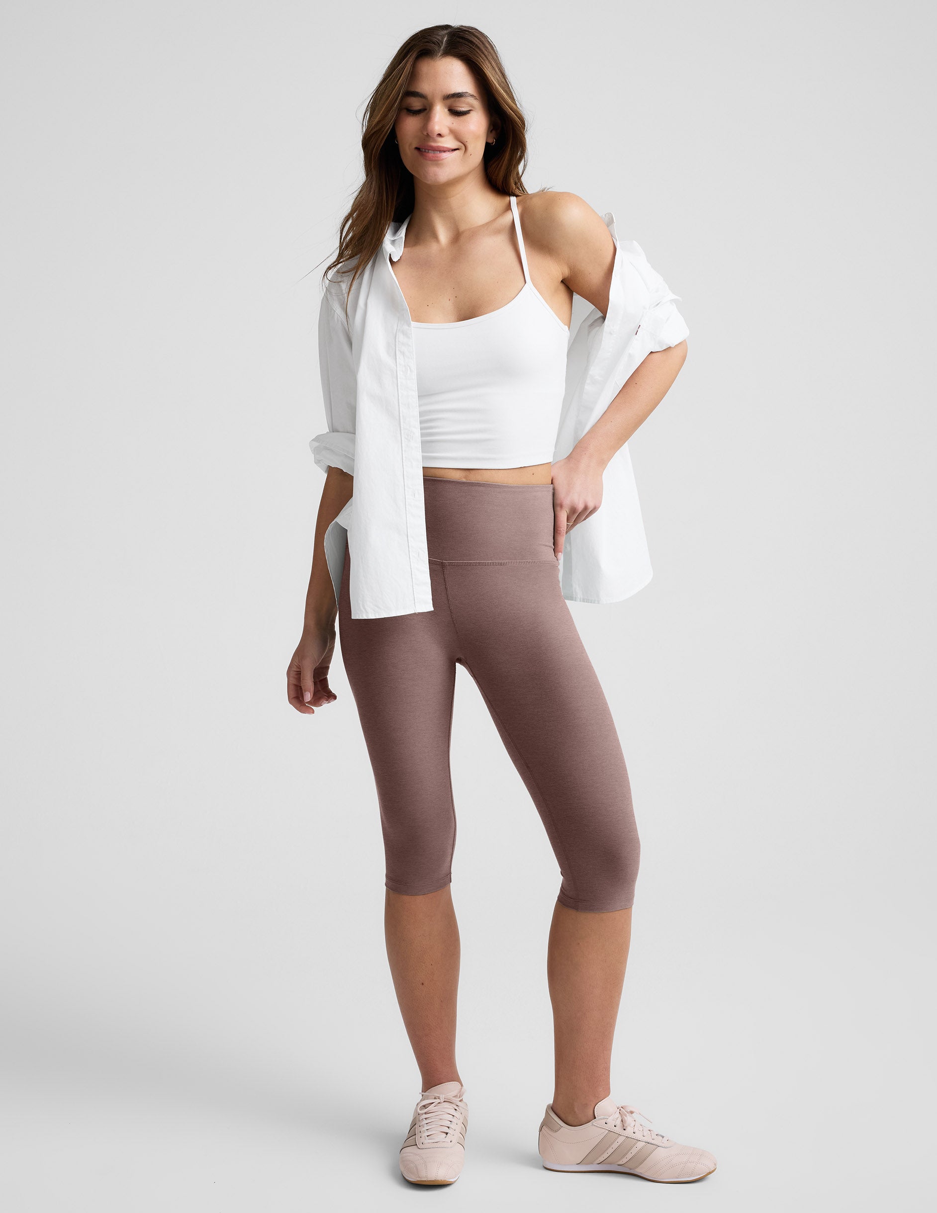 Spacedye? Pedal Pusher High Waisted Legging - Image 2