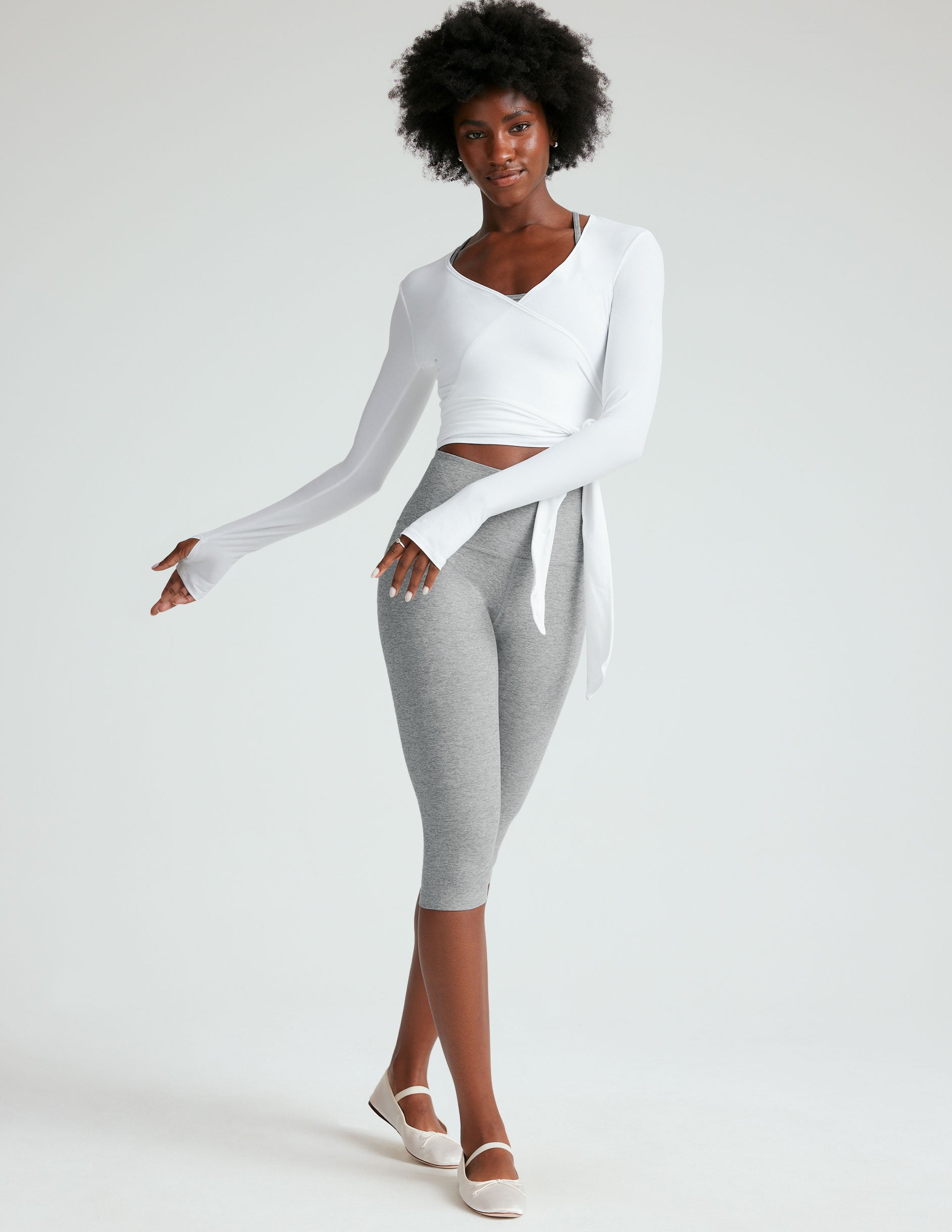 Spacedye? Pedal Pusher High Waisted Legging - Image 5