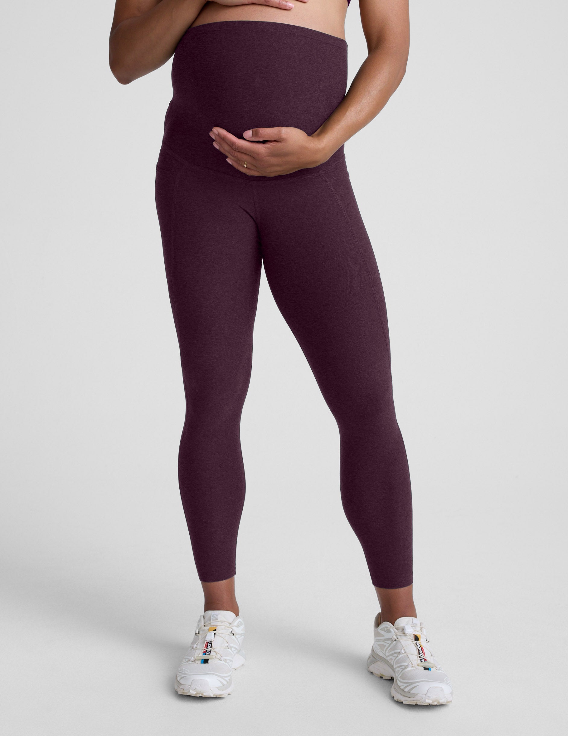 Spacedye? Love the Bump Maternity Pocket Midi Legging - Image 3