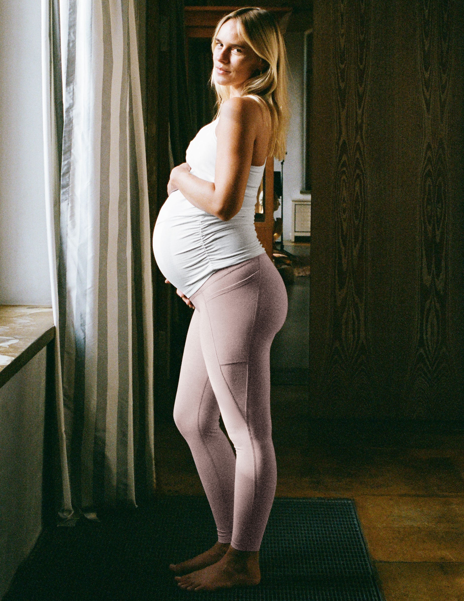 Spacedye? Love the Bump Maternity Pocket Midi Legging