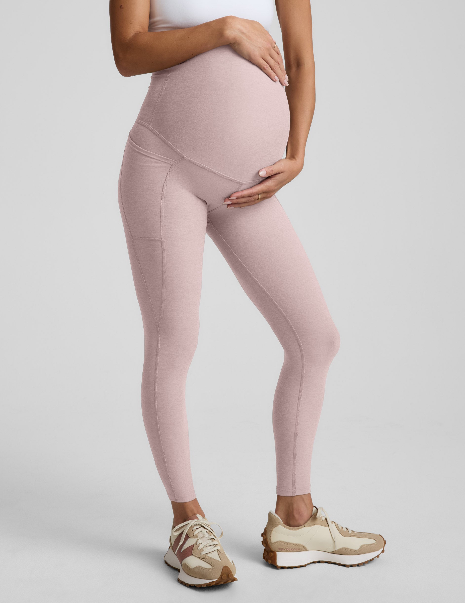 Spacedye? Love the Bump Maternity Pocket Midi Legging - Image 3