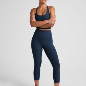 Spacedye? Out Of Pocket High Waisted Capri Legging