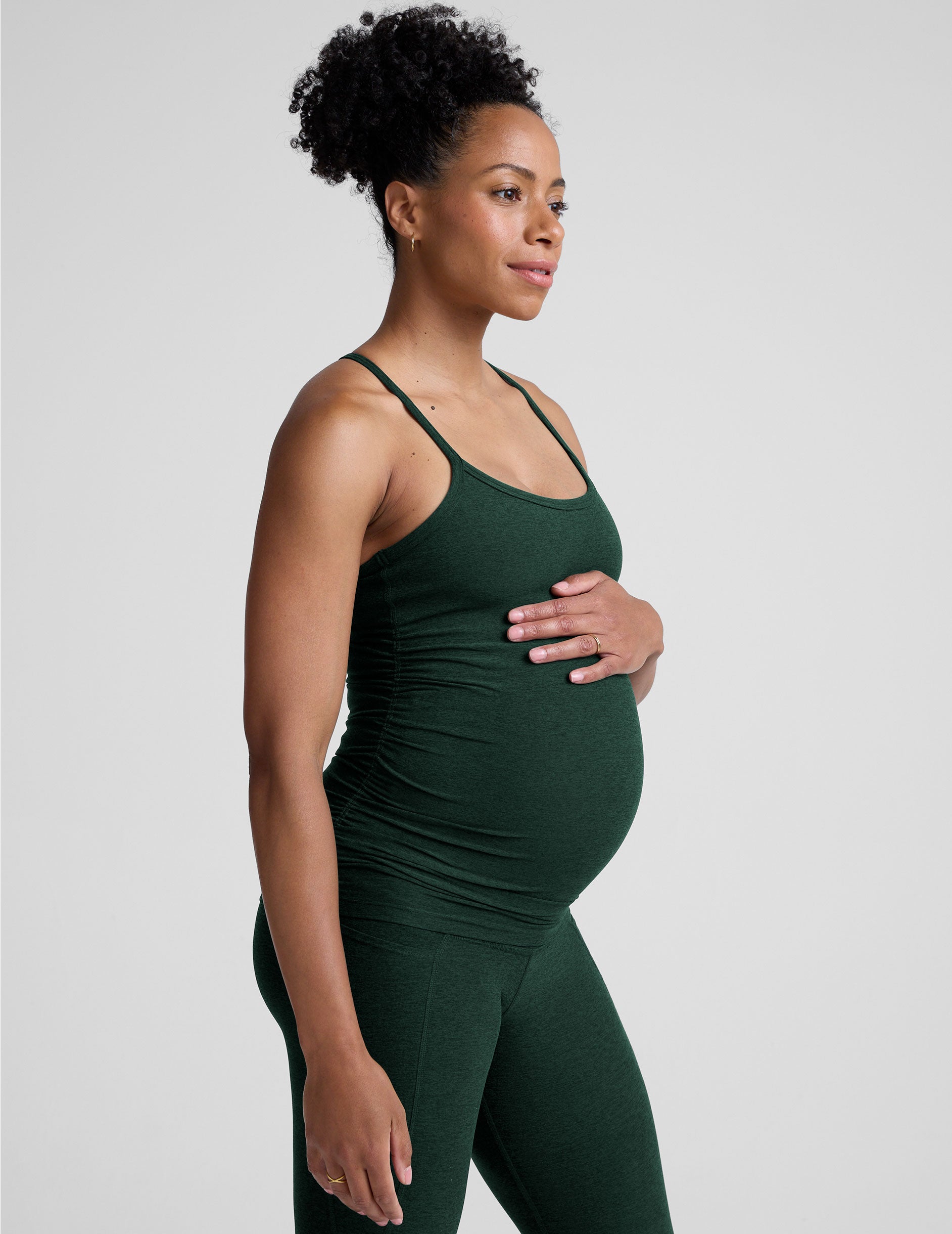 Spacedye? Keep Your Cool Maternity Slim Racerback Tank - Image 4
