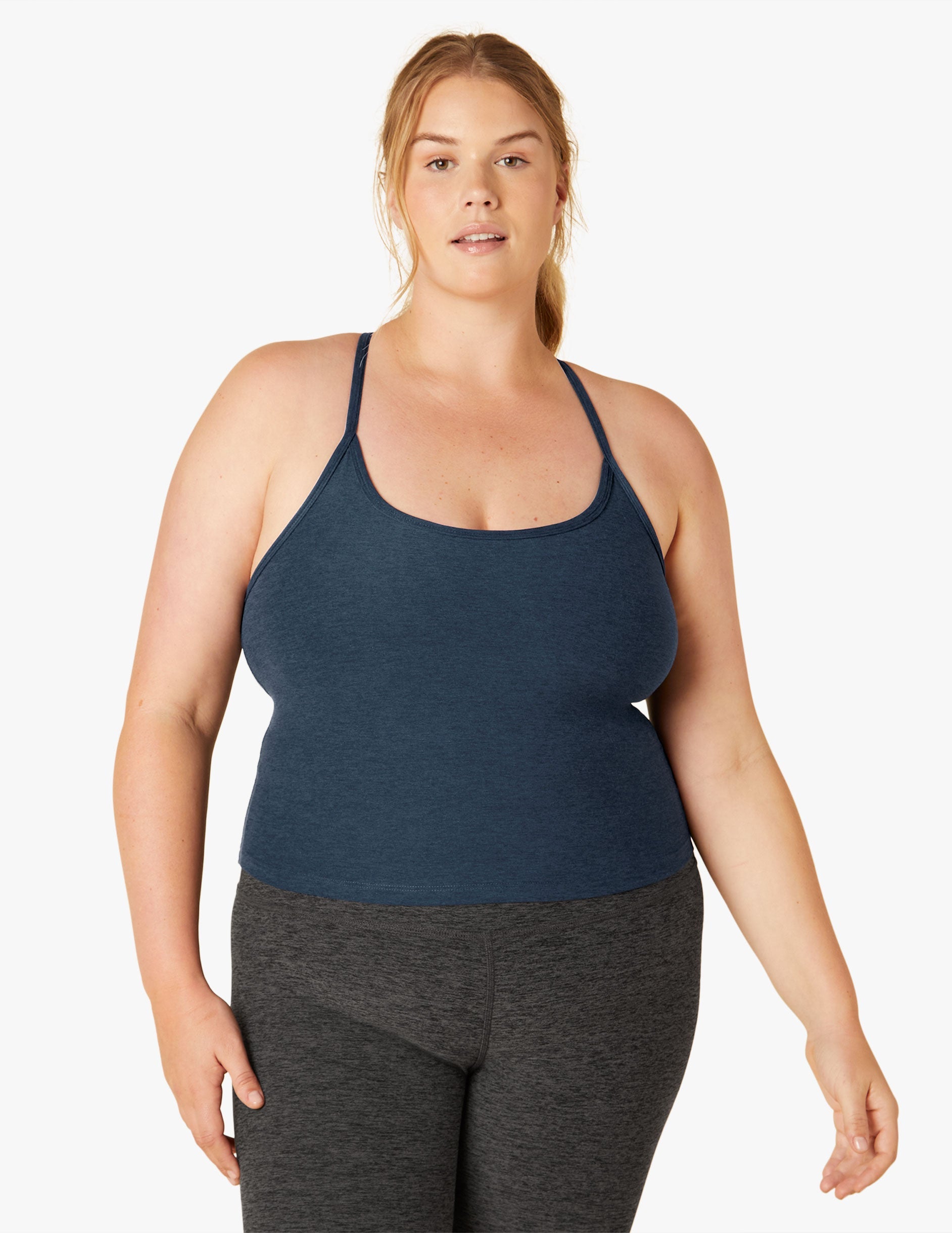 Spacedye? Slim Racerback Cropped Tank - Image 7