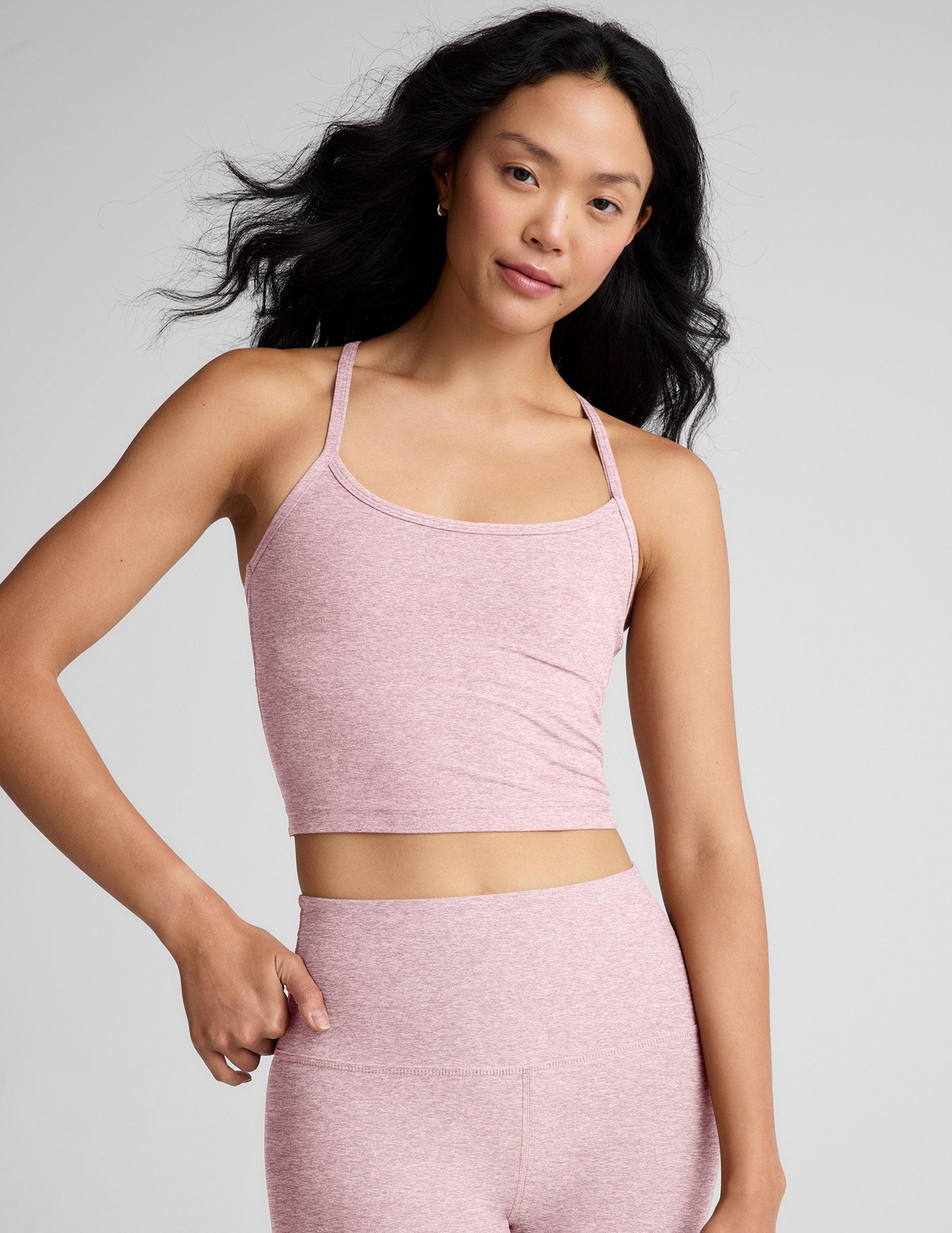 Spacedye? Slim Racerback Cropped Tank - Image 2