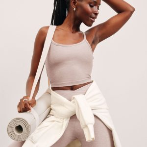 Spacedye? Slim Racerback Cropped Tank