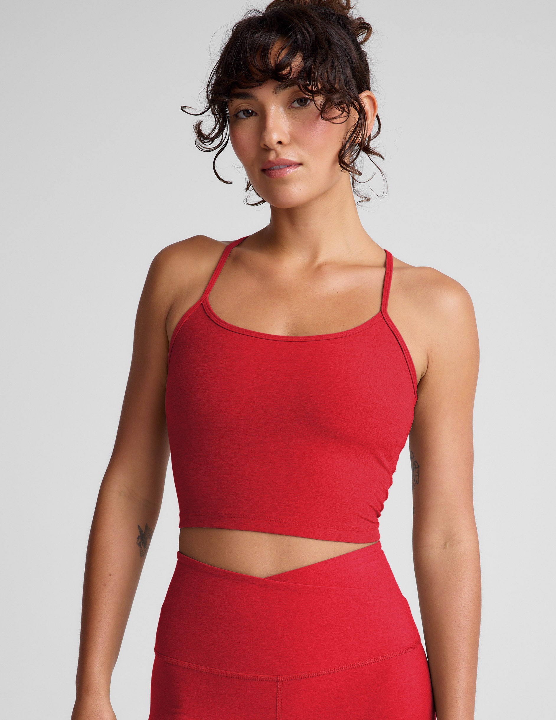 Spacedye? Slim Racerback Cropped Tank - Image 2