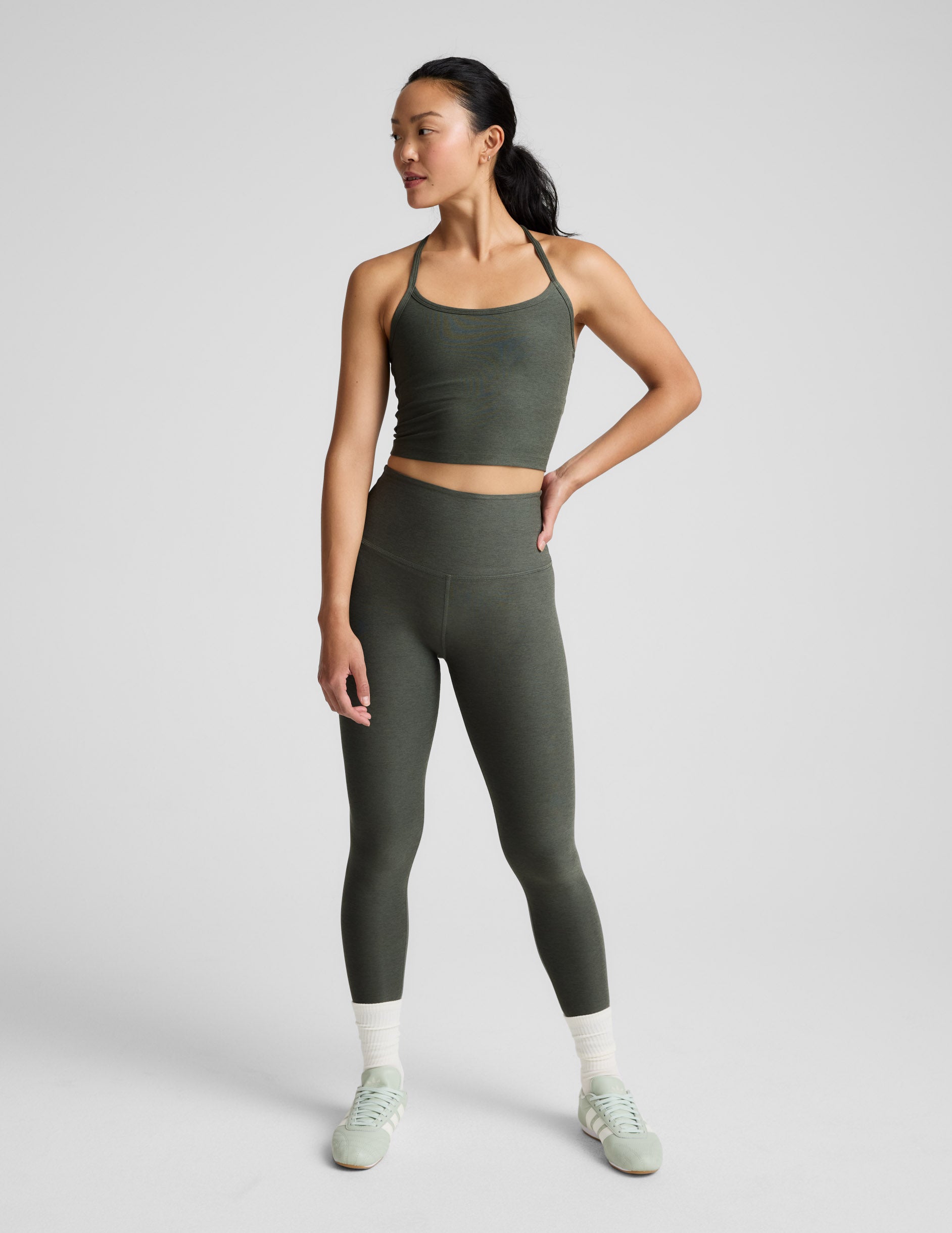 Spacedye? Slim Racerback Cropped Tank - Image 2