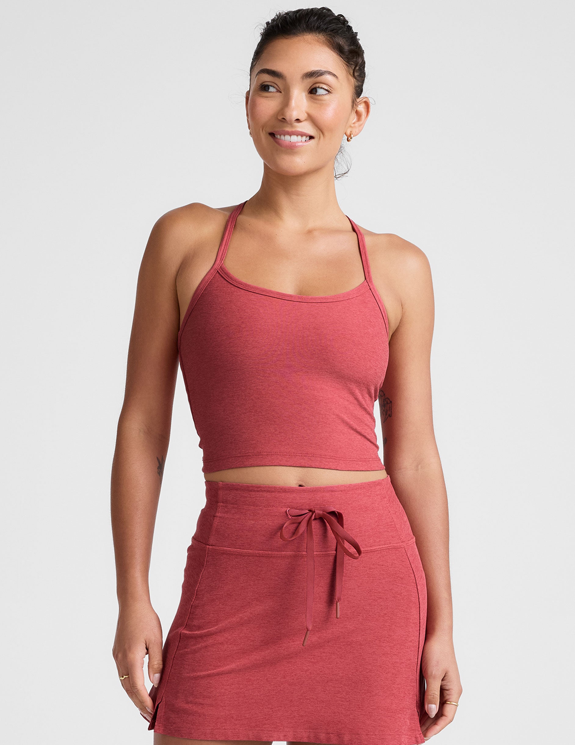 Spacedye? Slim Racerback Cropped Tank