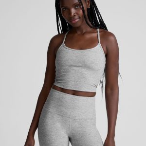 Spacedye? Slim Racerback Cropped Tank